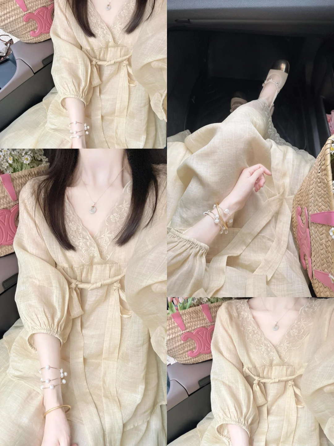 让我美成行走的油画！哥弟套裙太会了