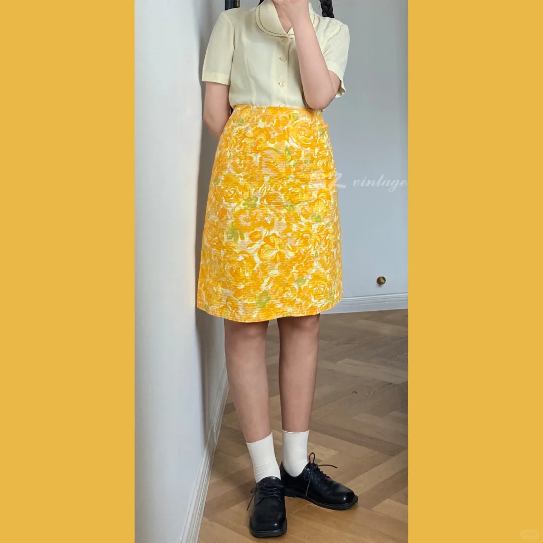 复古穿搭🎞vintage女孩一周不重样衬衫合集