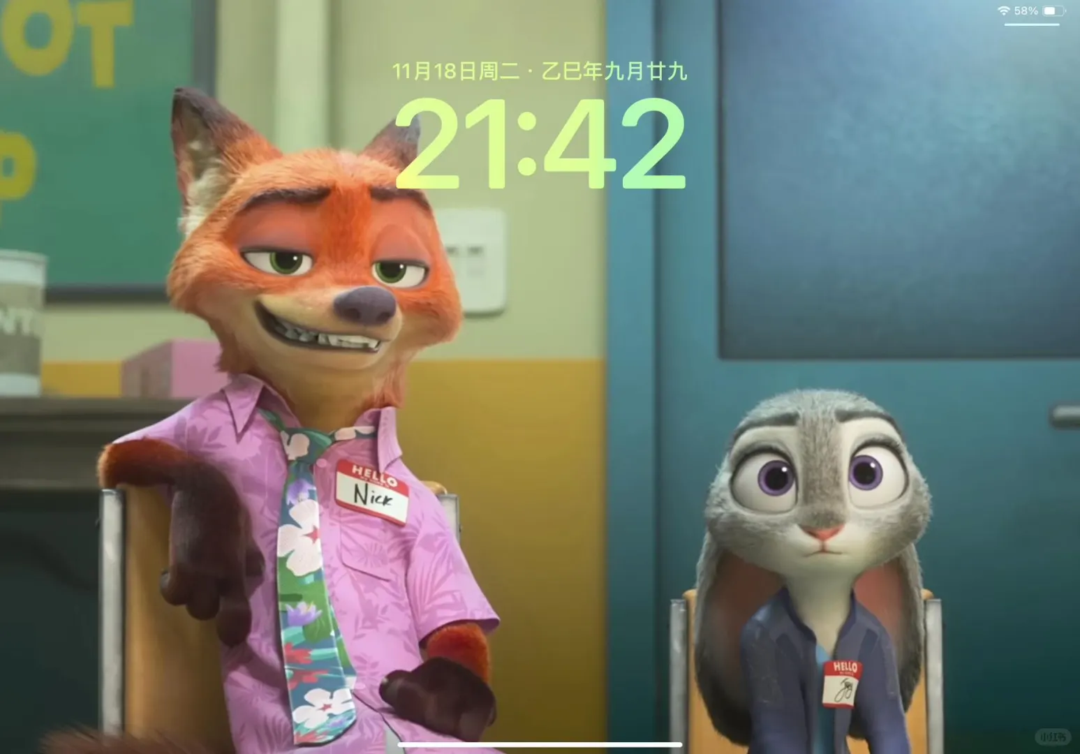 疯狂动物城2｜狐兔🥕高清电脑壁纸狐兔