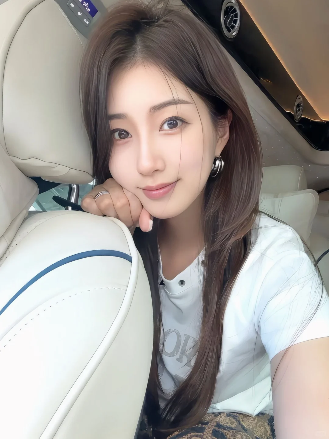 长脸型真的很适合温柔的大姐姐风格