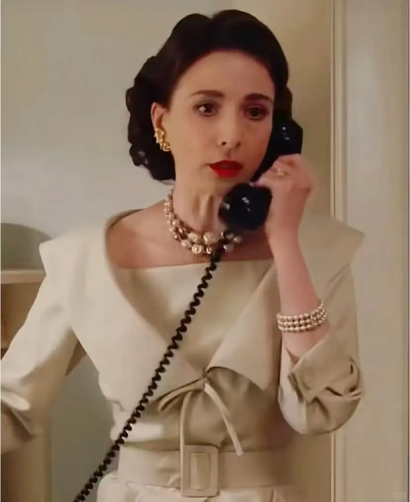 优雅中古穿搭天花板