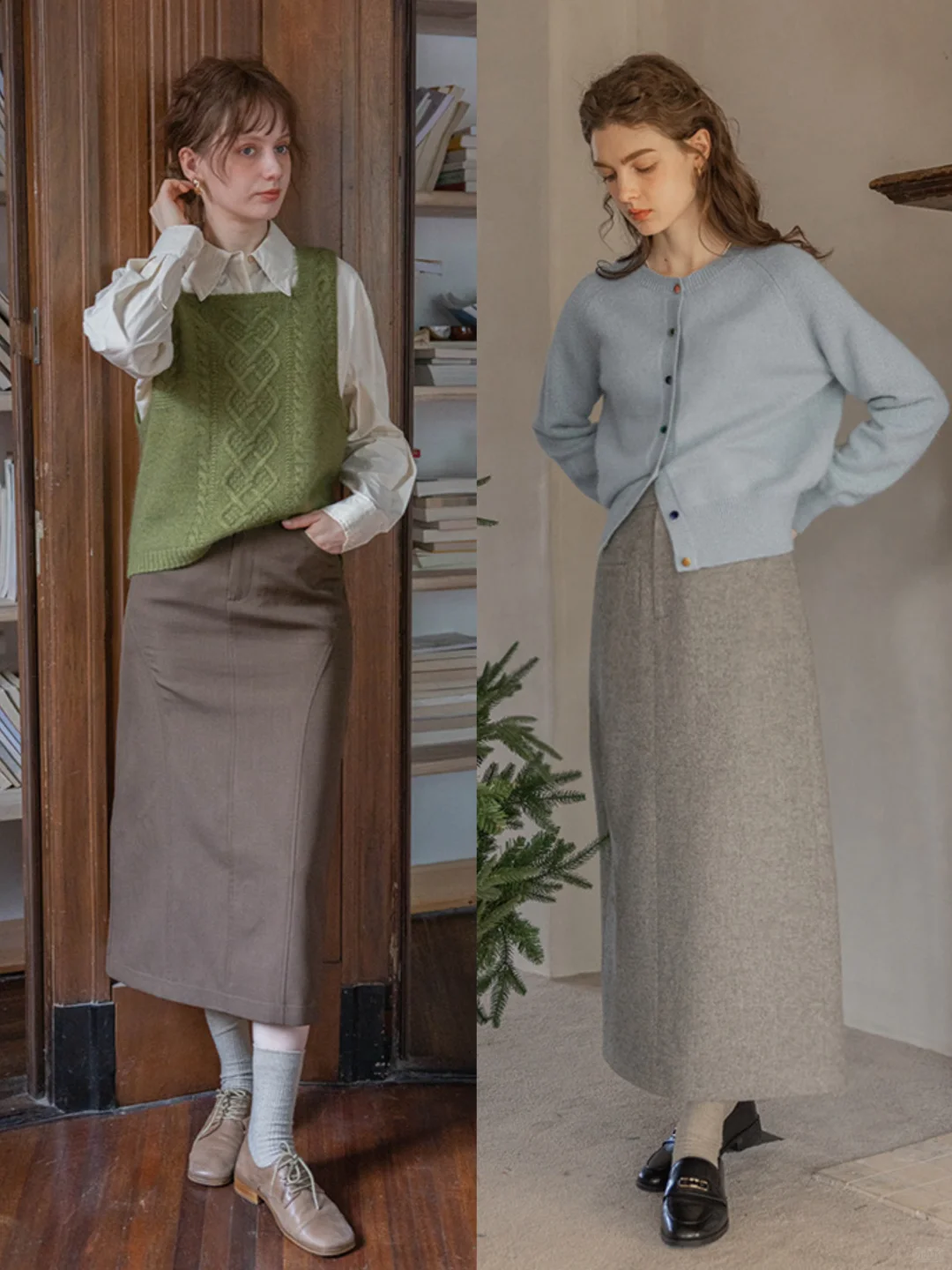 “艺术系女生”秋季复古氛围感穿搭｜dailyart