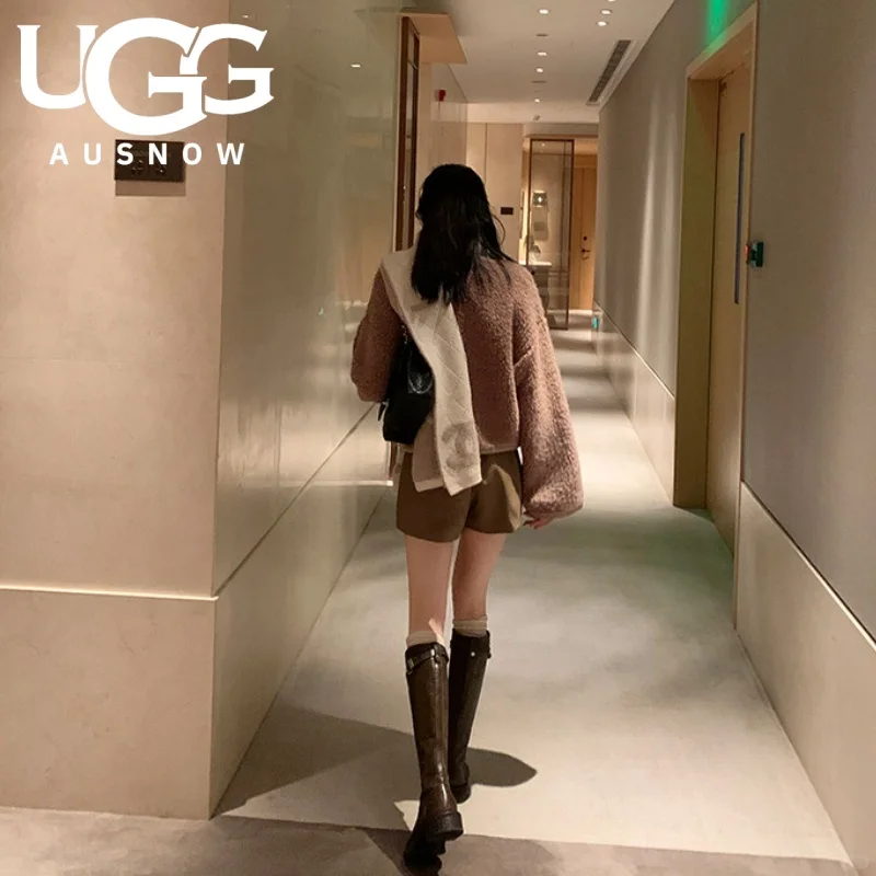 👢UGG复古骑士靴来啦！百搭不挑人～