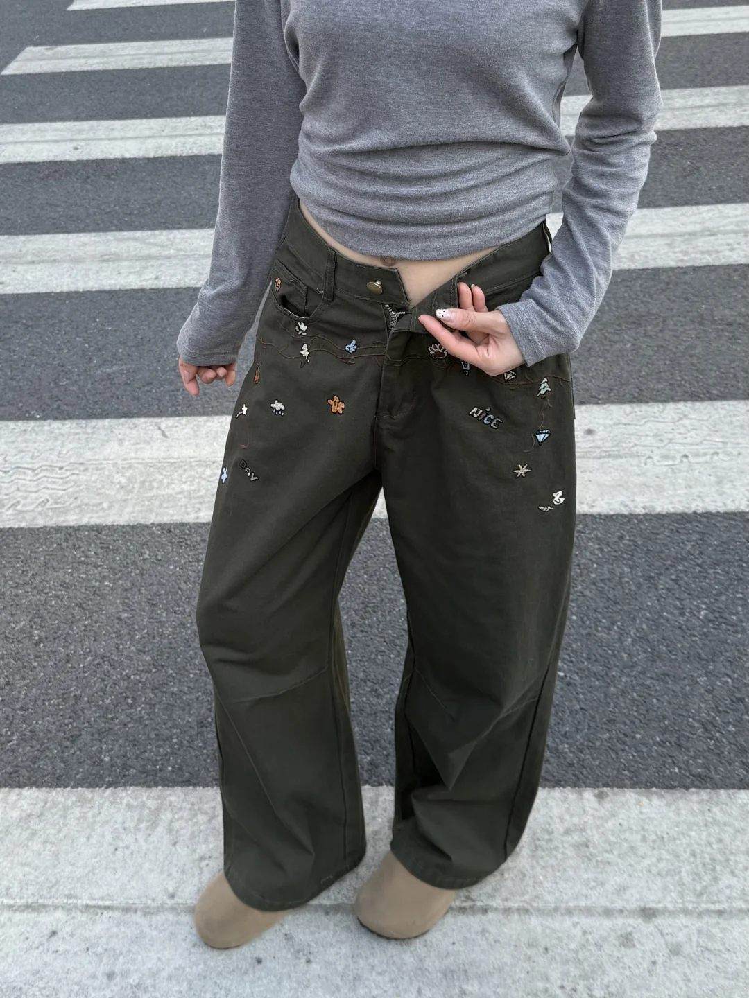 毫不费力的花卉裤子🧺休闲慵懒感谁懂！！