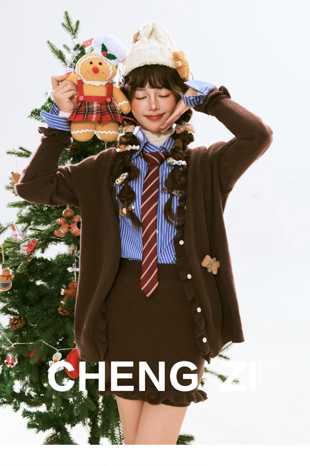 ❅ 提前过圣诞喽 🎄 00后的韩杂质感写真