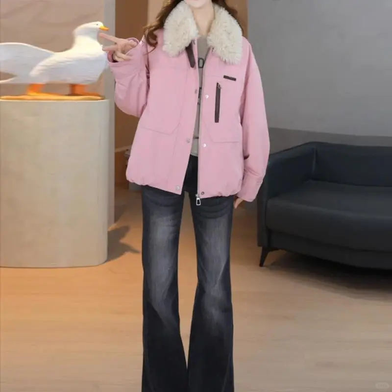 💧2025秋冬新款女士美式时尚短款夹克外