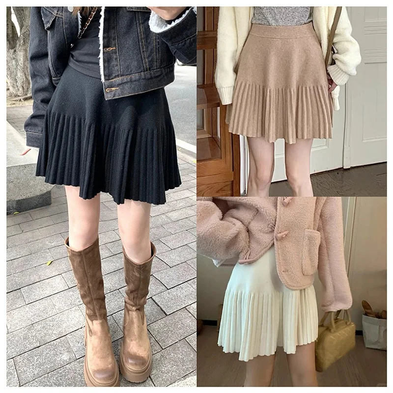 孕妇穿搭｜秋冬半身裙百褶裙包臀裙