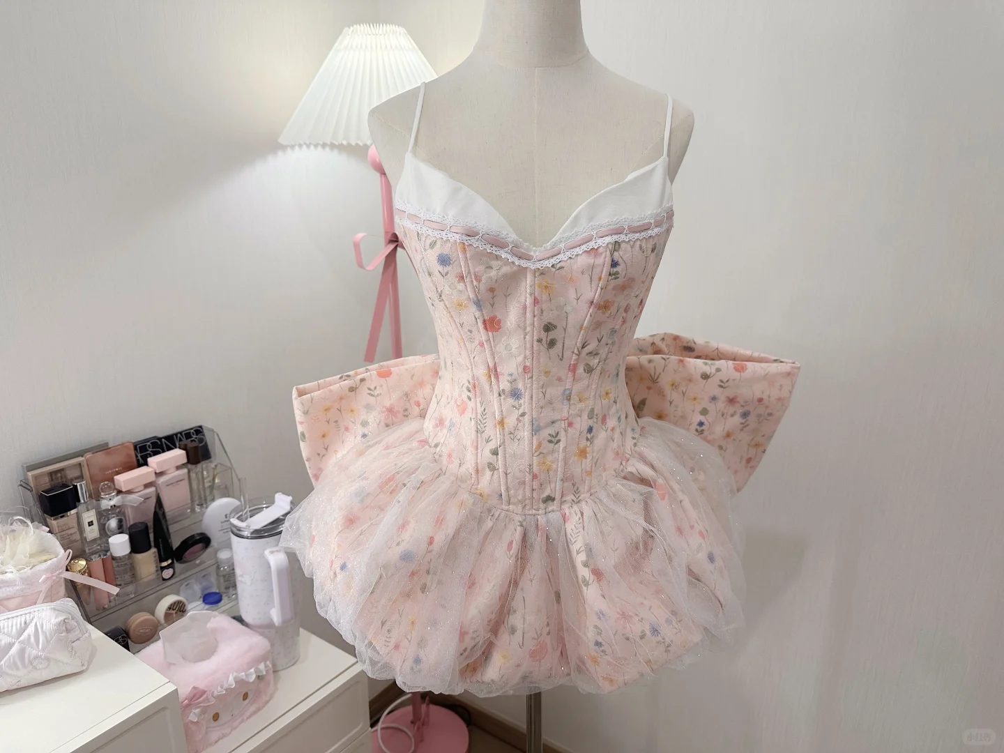 老公出差给我买的小裙子～