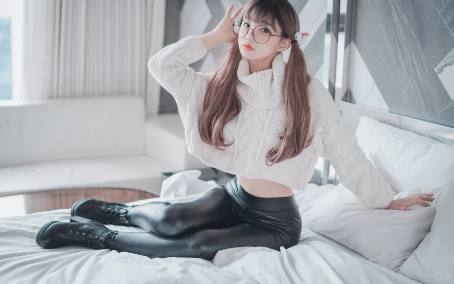 一整个爱上她的韩系氛围感穿搭