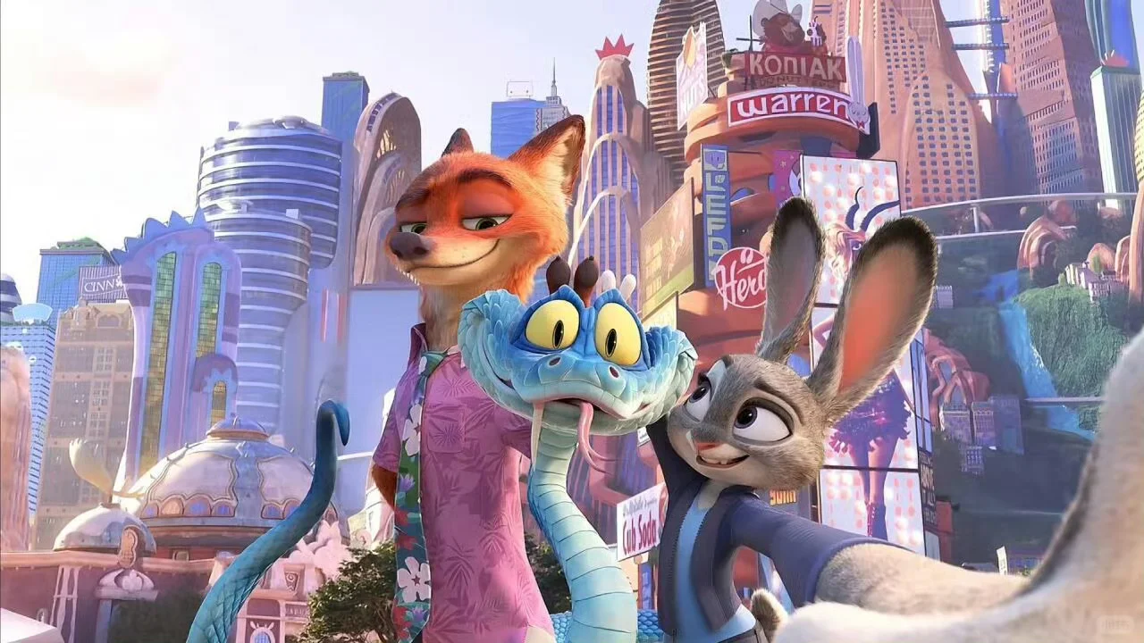 🦊🐰疯狂动物城ipad动漫电脑壁纸