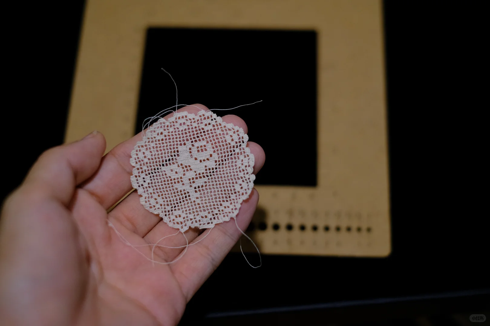 NO.004微钩♥玫瑰蕾丝花片B款（附图解）