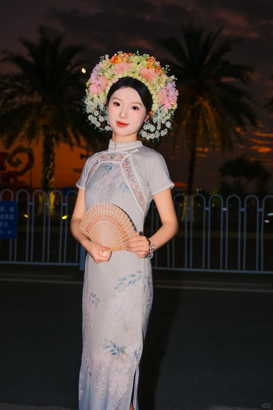 当汉服遇见蟳埔女习俗，便有了最独特的风情。