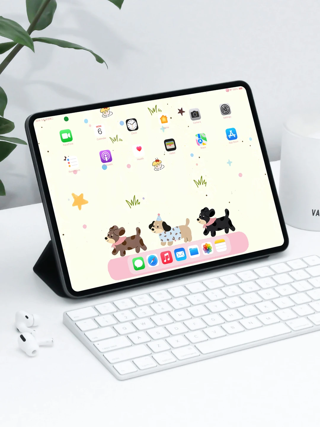 14 - 平板壁纸 | 猫与狗高清可爱壁纸