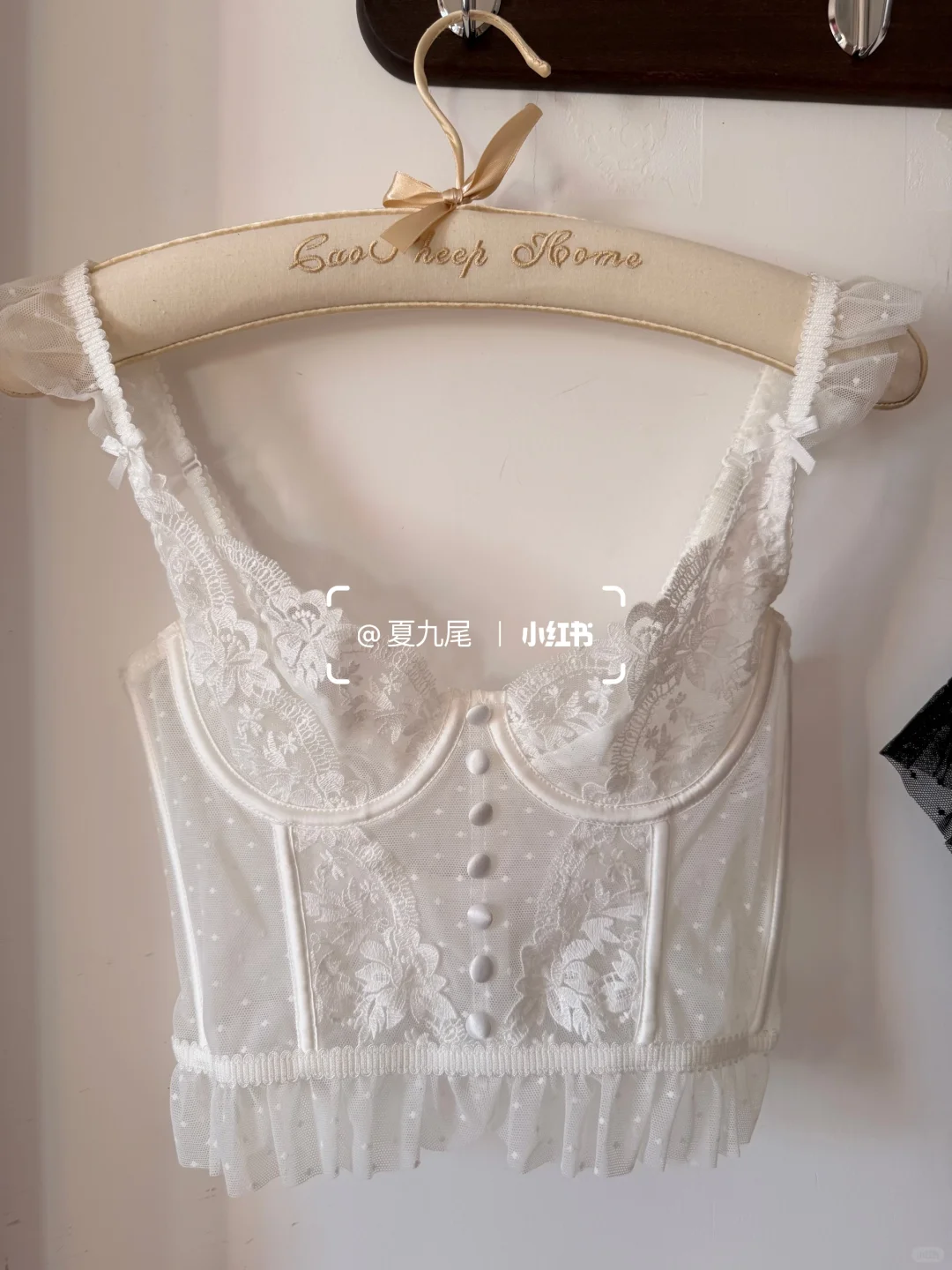 Share｜🫧🐚“好温柔的白蕾丝胸衣”
