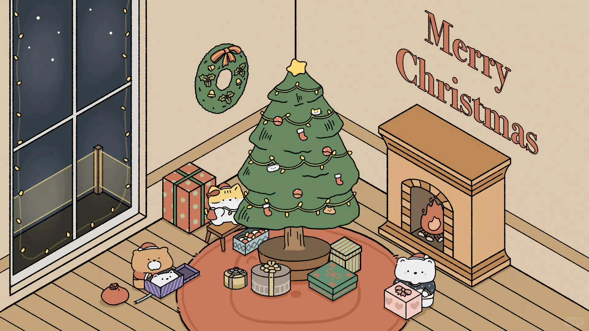 圣诞壁纸系列 | 平板壁纸