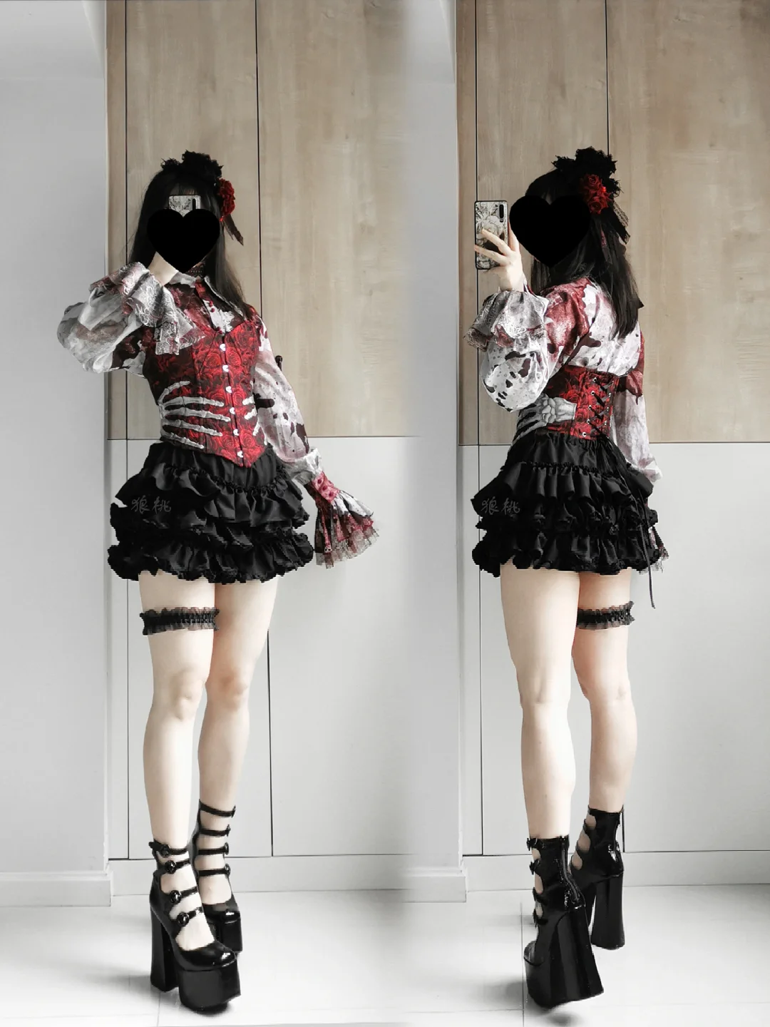 哥特衣橱｜鱼骨胸衣搭配向