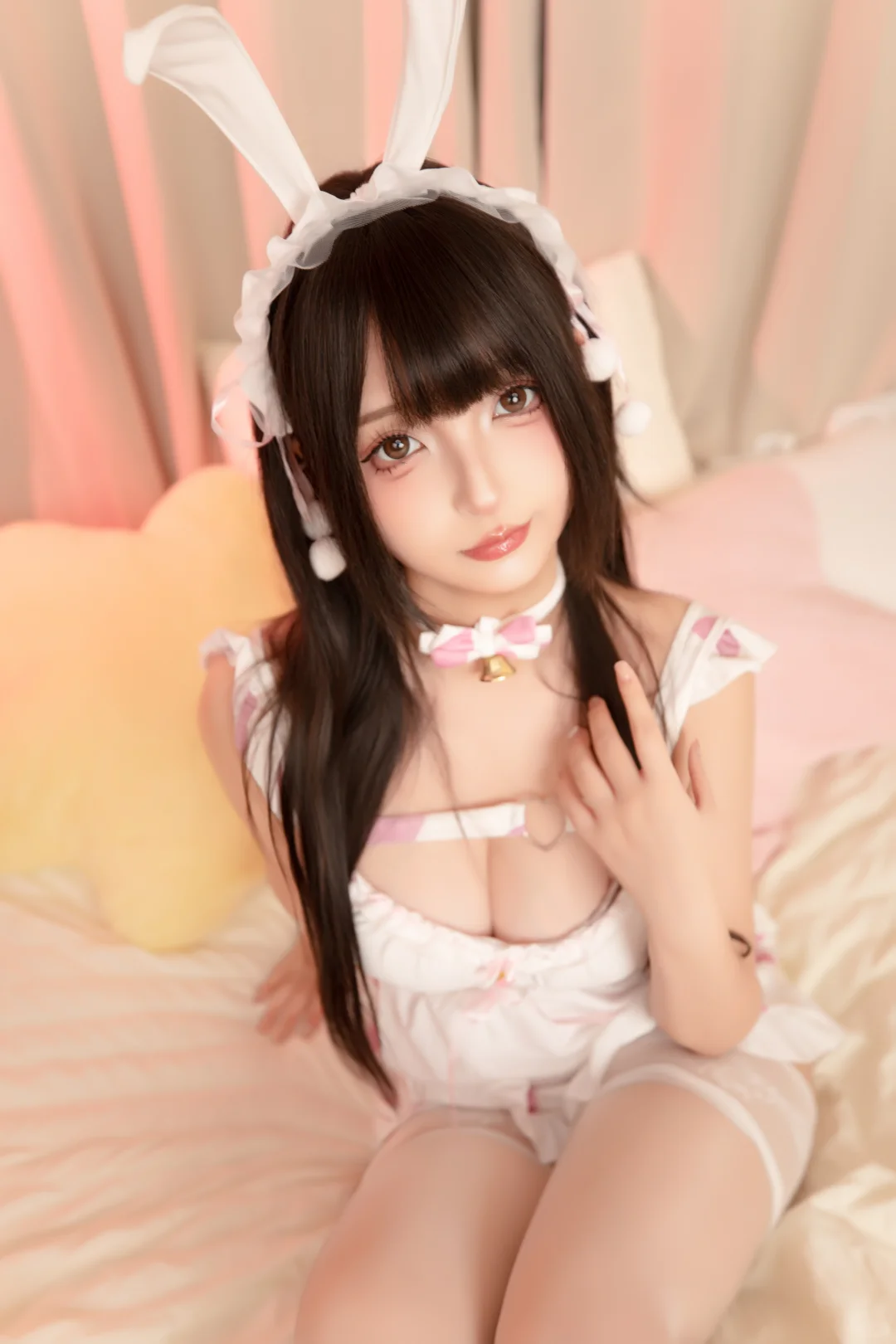 模特写真集7📷粉色小猫咪🎊