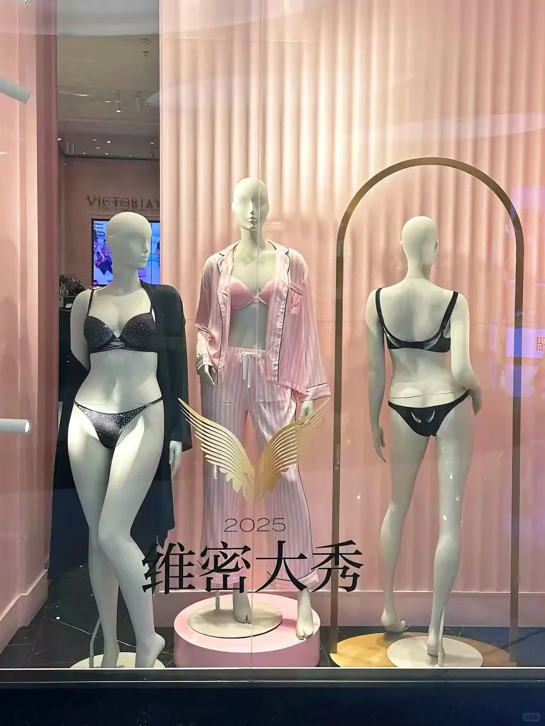 维密陈列模特，美丽和性感不止一种模样