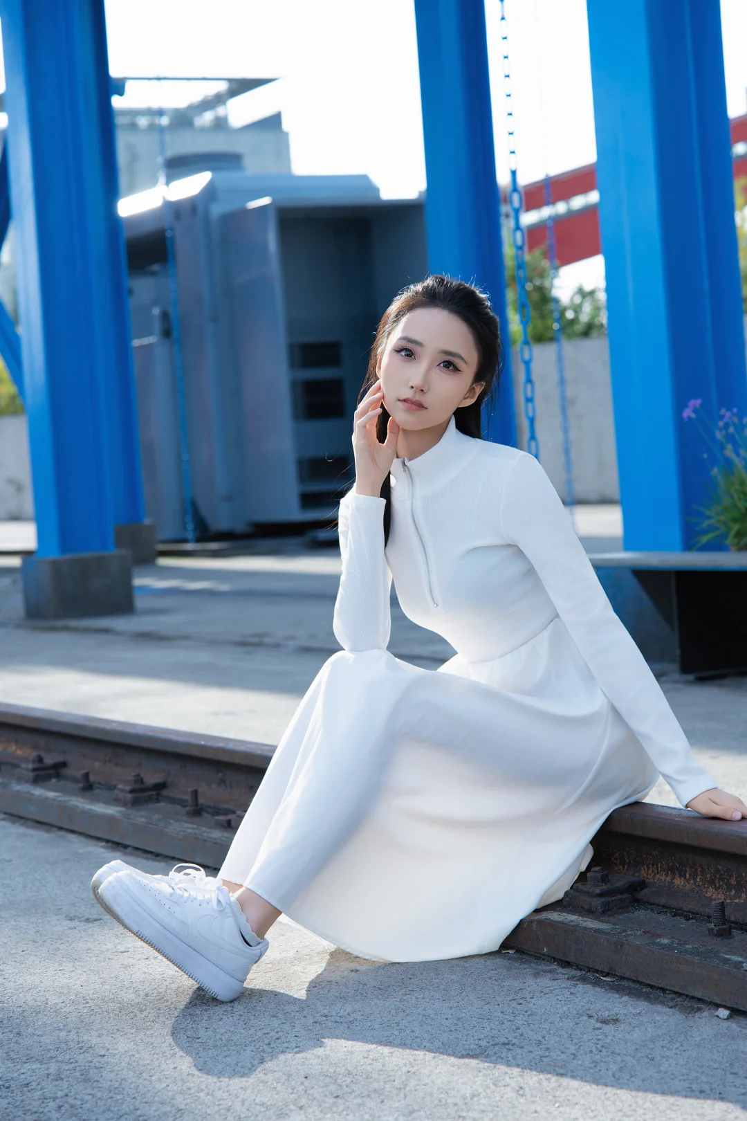 她说那天的风很大