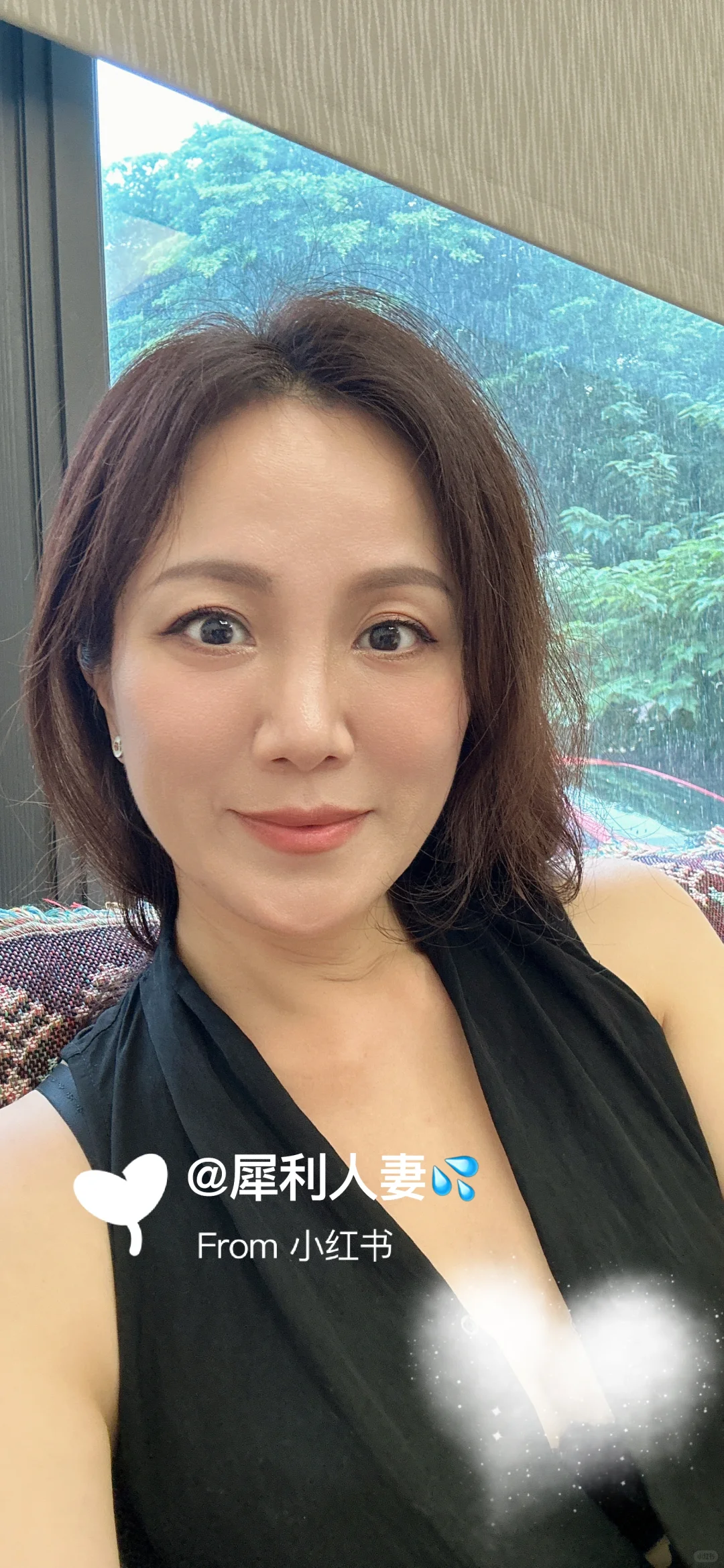 46歲沒有美顏就是長這樣，你喜歡哪一個風格