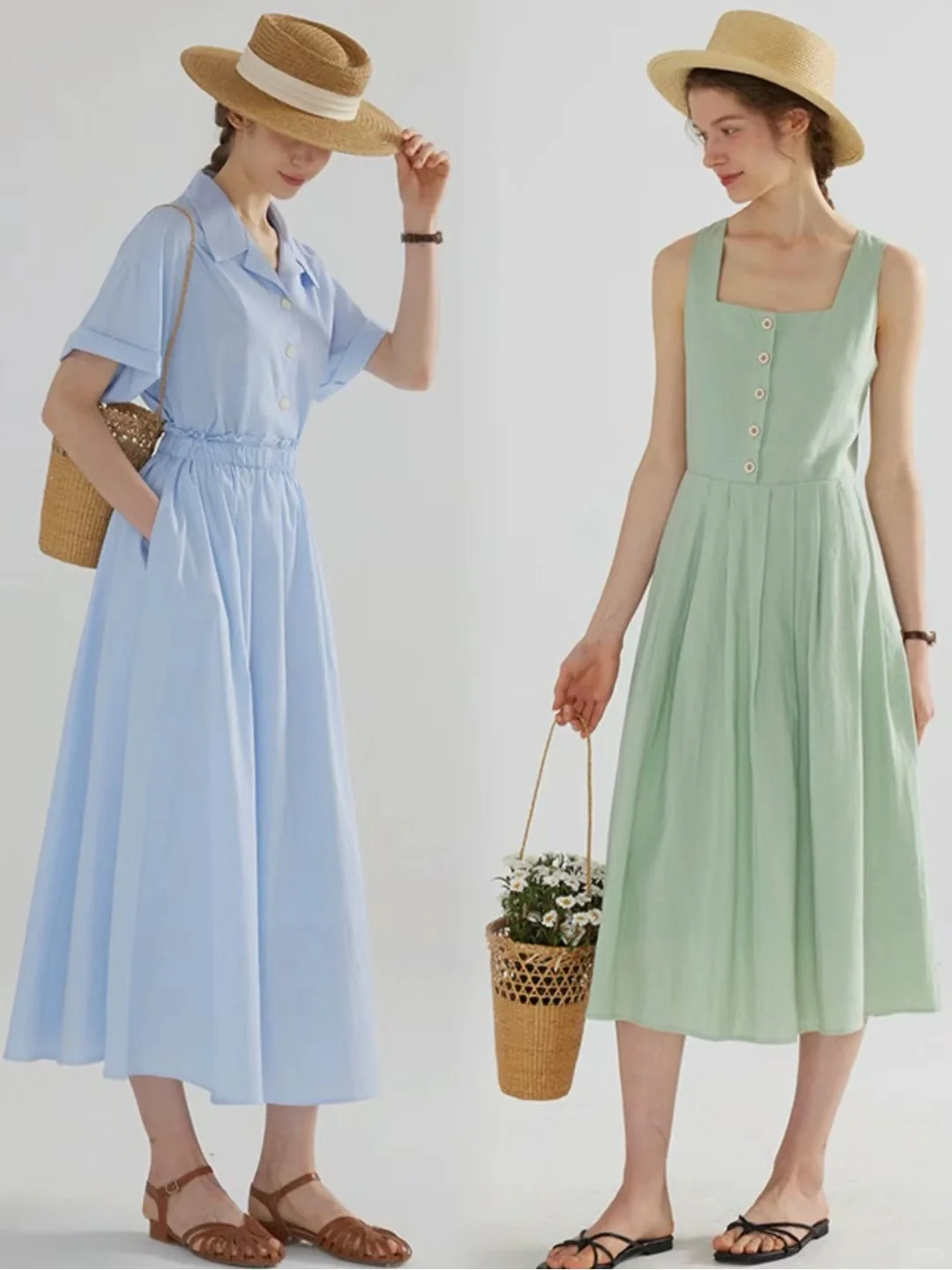 法式复古文艺系女生通勤穿搭