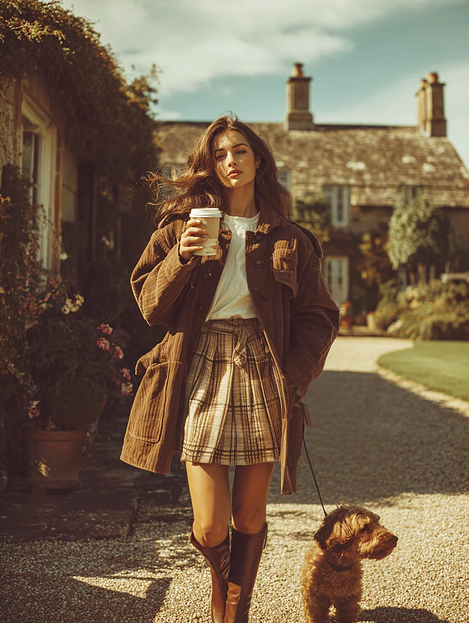 巴恩风复古风，法式美拉德，氛围感松弛感