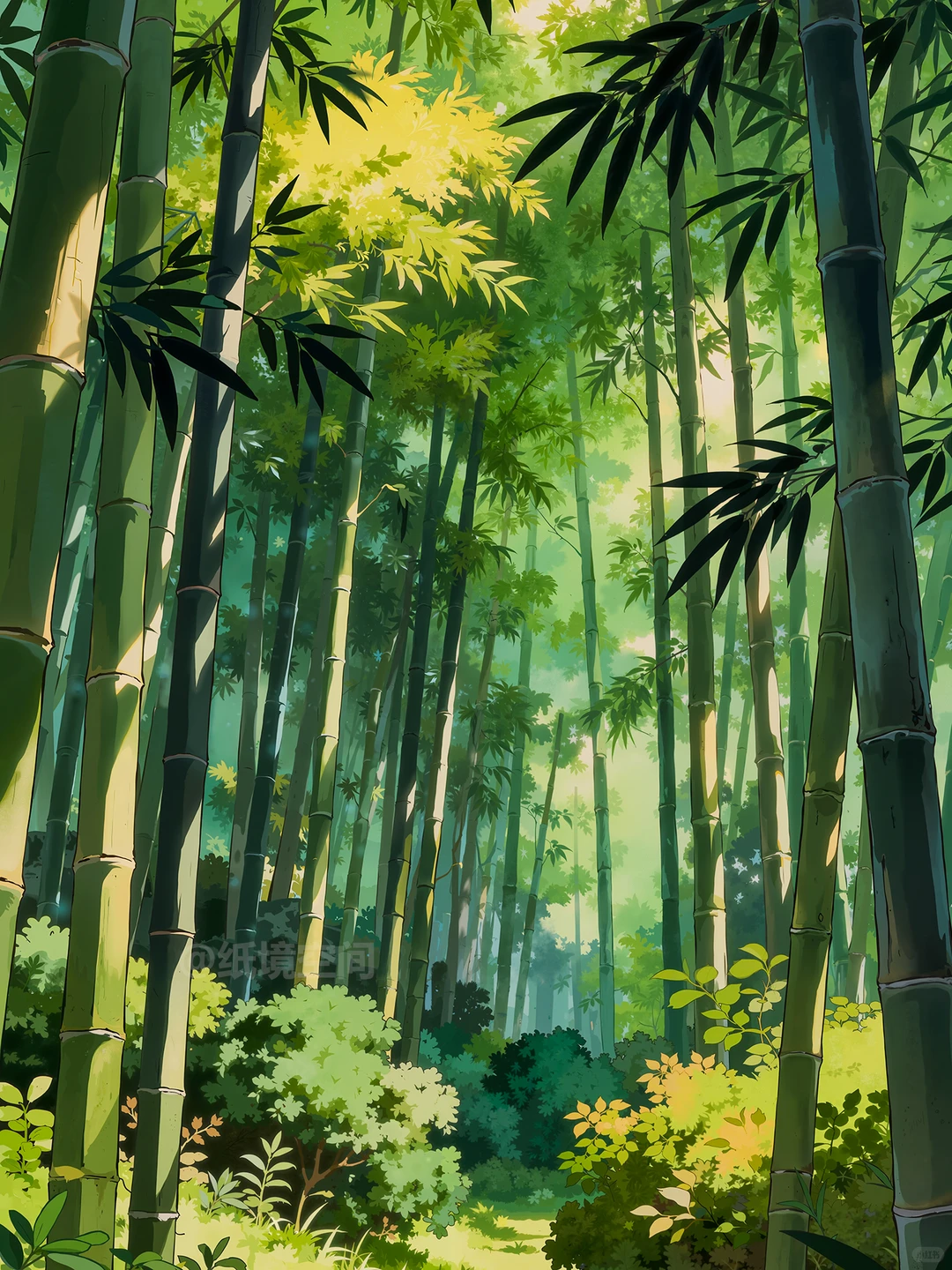 8K超清壁纸推荐 竹林幽径