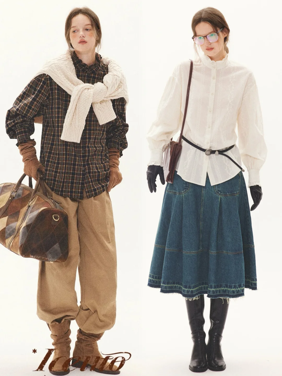 “复古知识分子”书卷气穿搭：iceiito