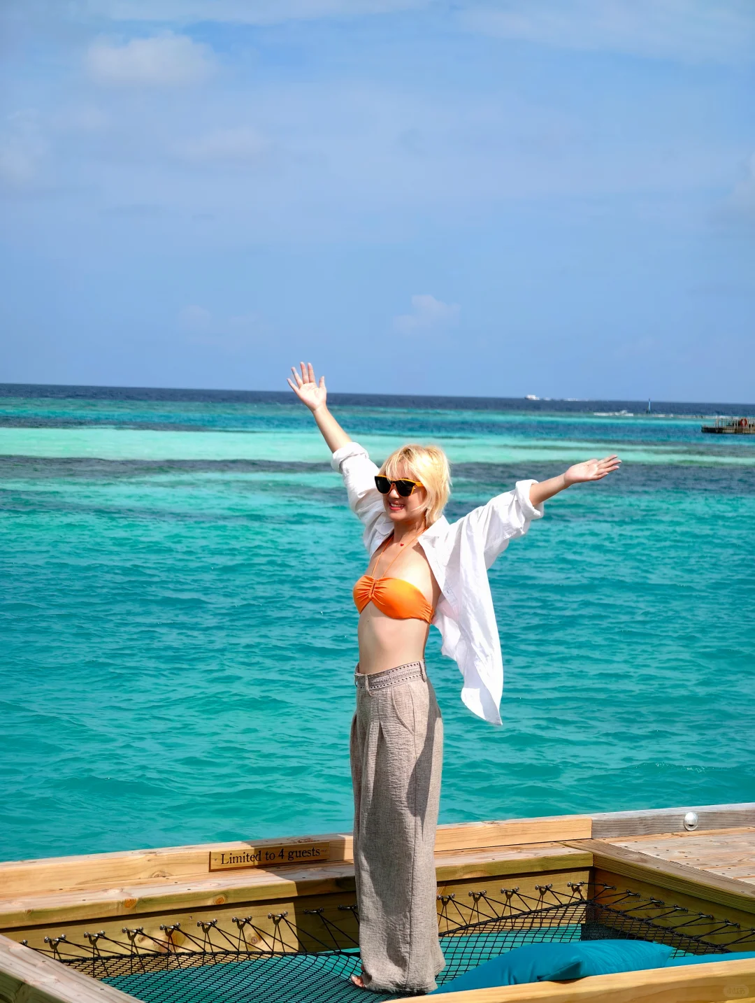 平胸｜在海岛就不会穿衣羞耻🏝️🏖️