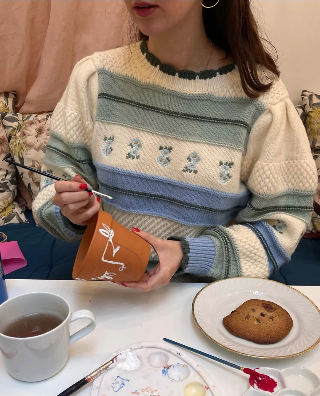 爱惨了法式复古穿搭！ootd