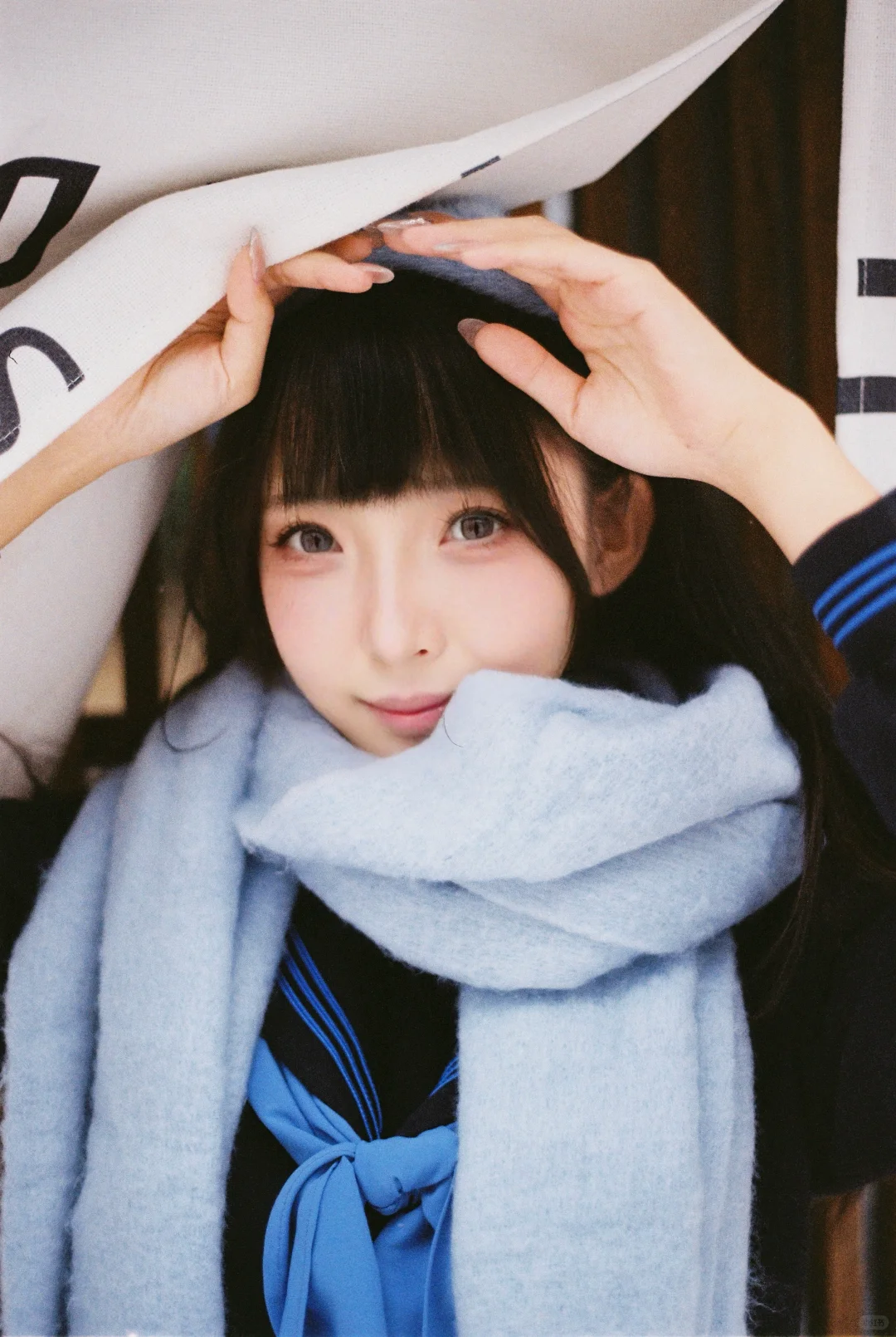 广州约拍｜胶片日系Jk雪景写真📷❄️