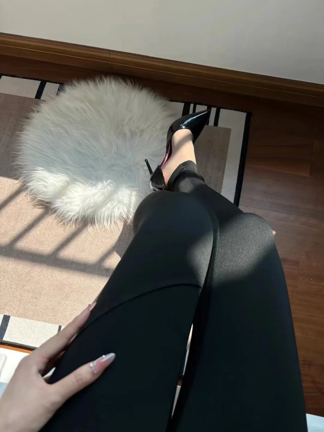 瑜伽裤也会冻成老寒腿