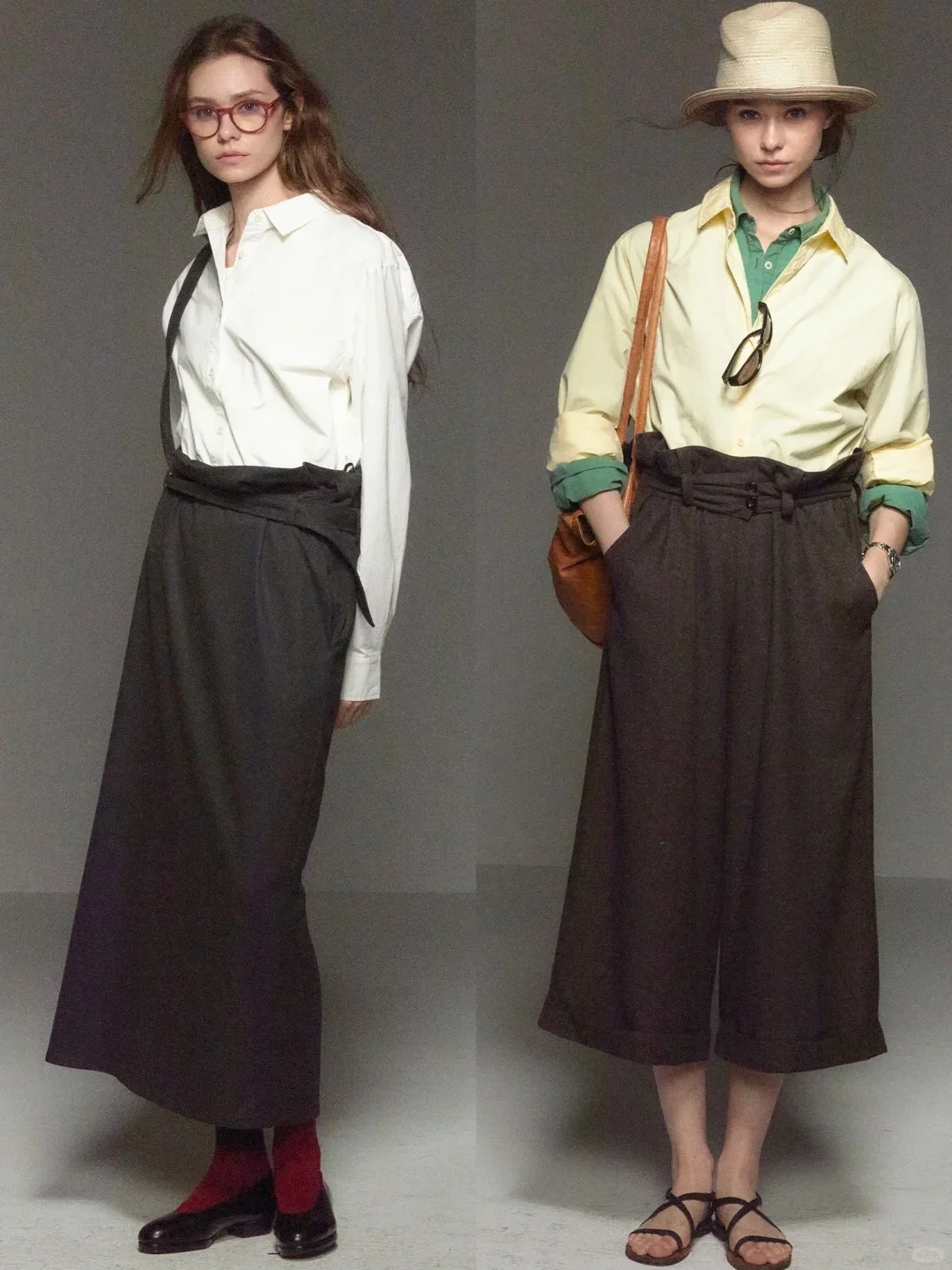 “时尚女编辑”90年代复古穿搭