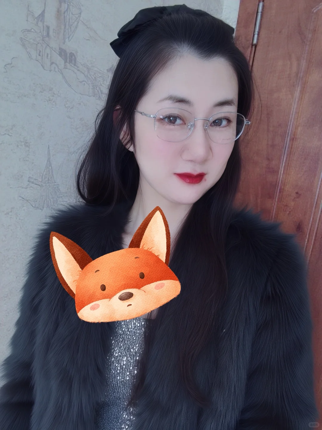 气质黑色系御姐穿搭