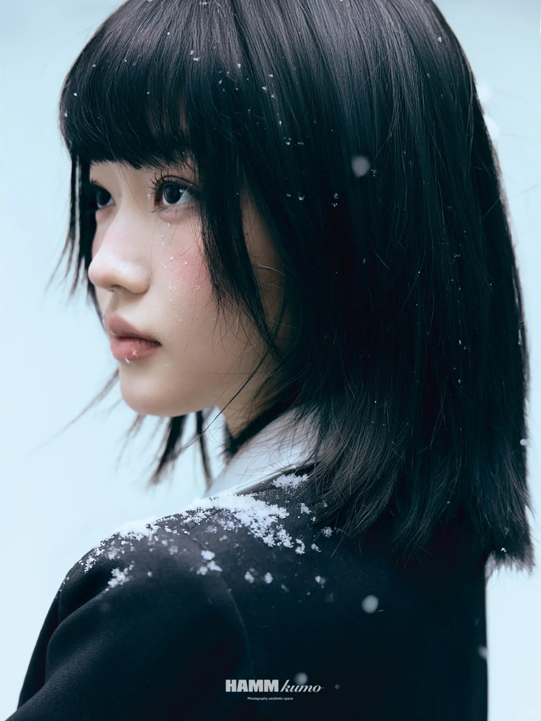 “雪地里的黑猫❄️🐈‍⬛”｜冬日写真