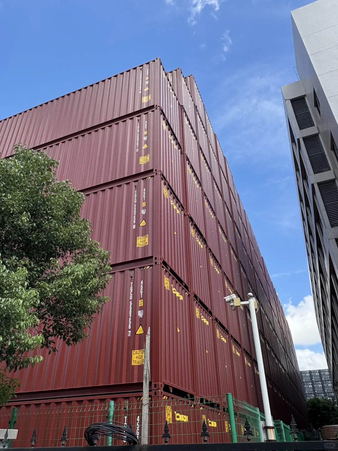 北仑区集装箱、随手拍出电影感工业大片