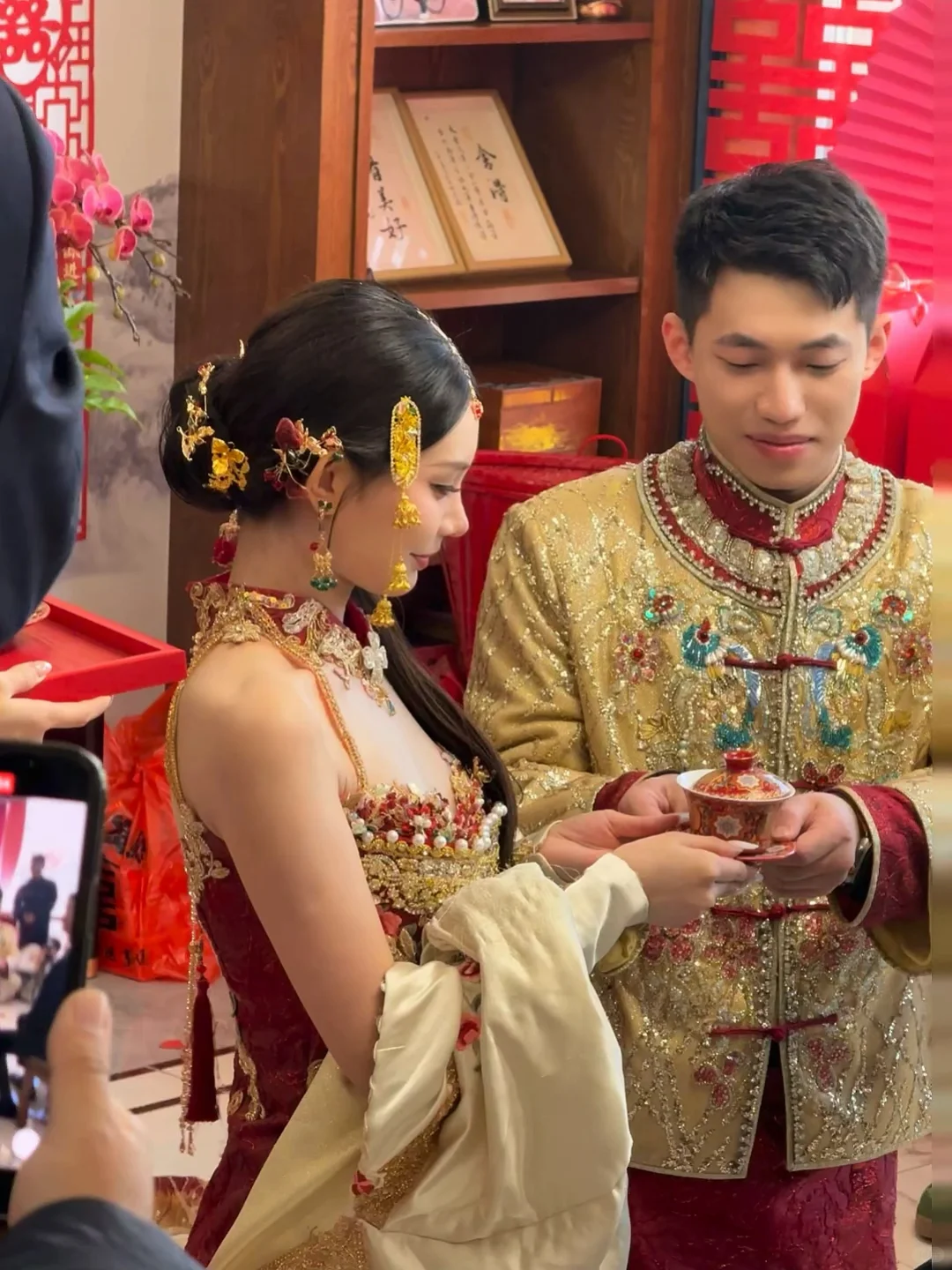 女明星出嫁💫富贵迷人眼！！🌺