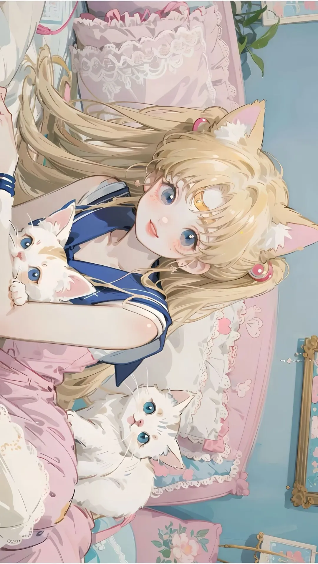 ipad壁纸~美少女战士🎀༘⋆.⁺⑅♡