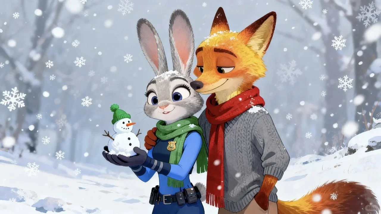 电脑iPad壁纸 疯狂动物城 朱迪尼克