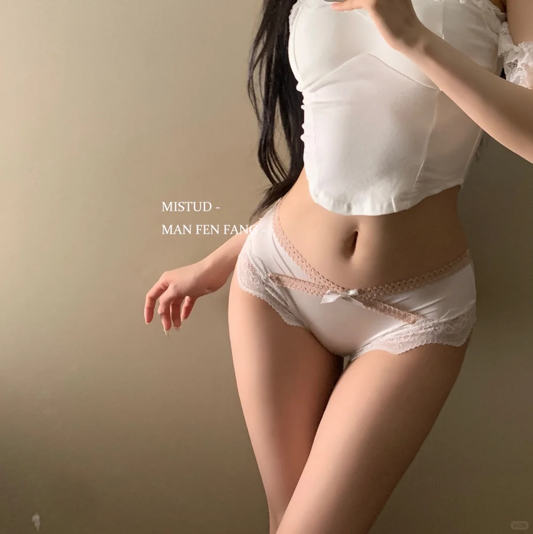 谁懂啊！这条蕾丝内裤把“纯欲”焊在身上了…