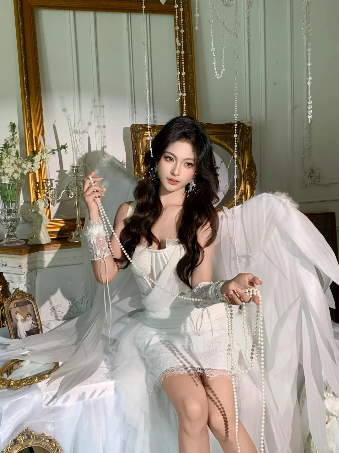 花絮｜天使降临人间🪽˚˖ ˖ ˖ ˚成都写真