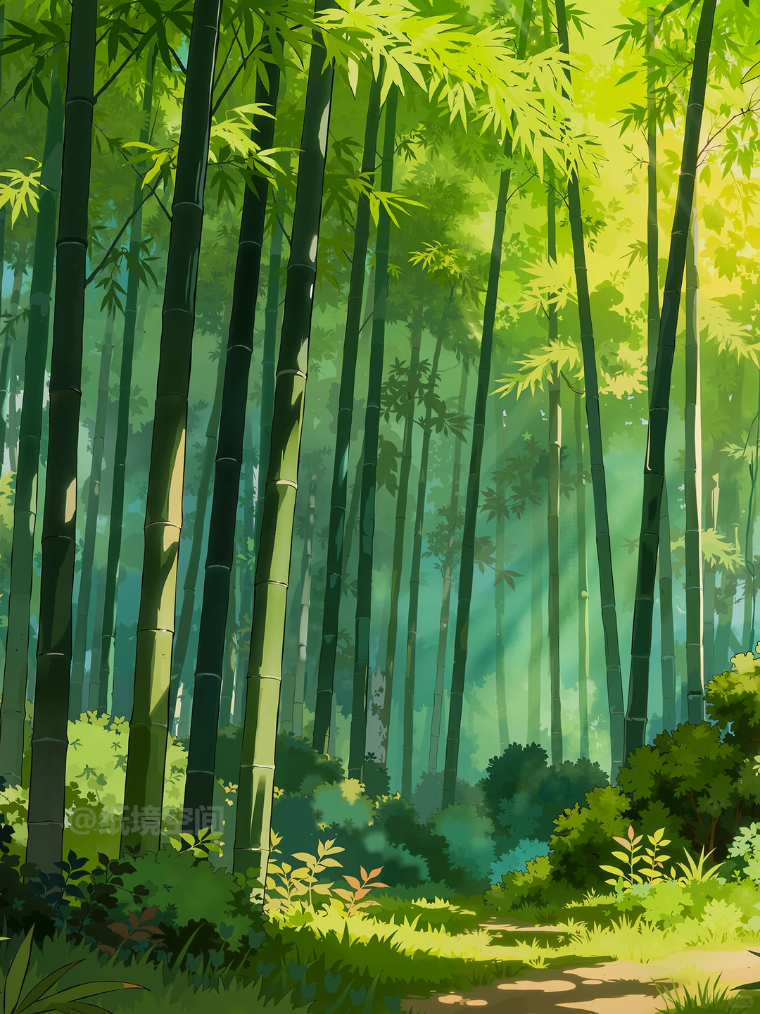 8K超清壁纸推荐 竹林幽径