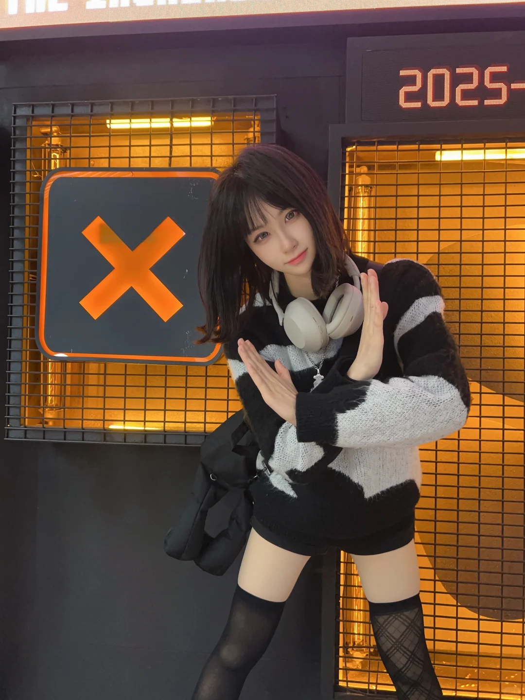 有人说长筒袜和我很配，本少女采纳啦