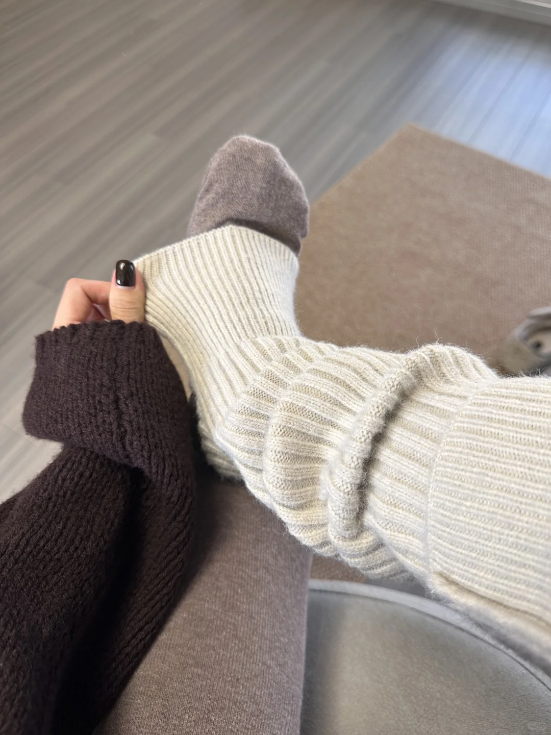 冬天怕冷❓都去穿打底袜➕袜套好吗❗️
