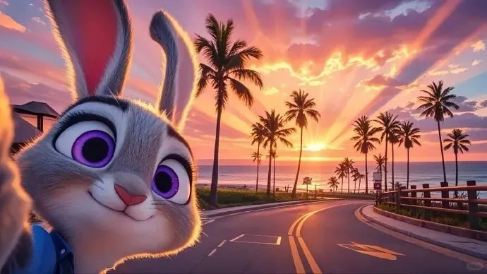 电脑iPad壁纸 疯狂动物城 朱迪尼克