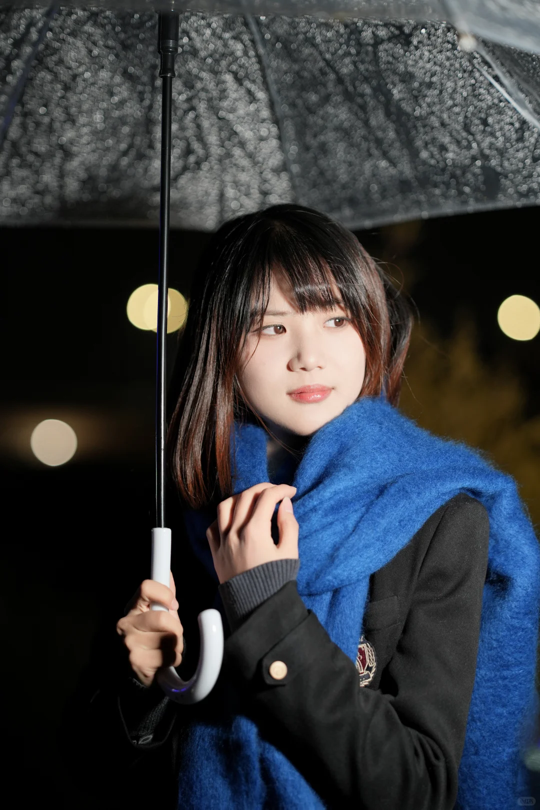 甜妹统治世界｜冬日夜景JK