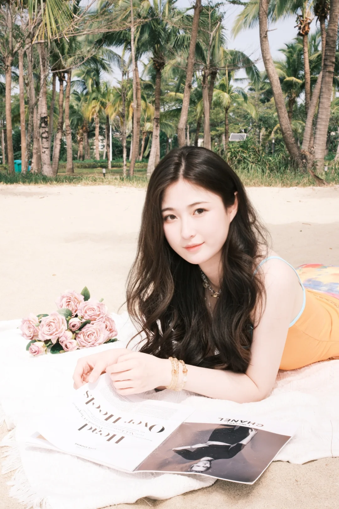 提前收藏⭐️这些在海边拍照姿势你一定能用到