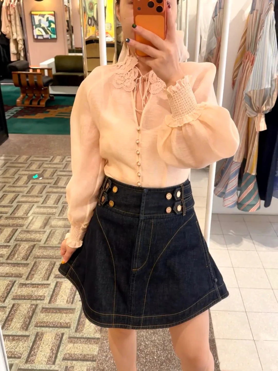 法式复古蕾丝花边 | 蕾丝拼接设计 刺绣衣领