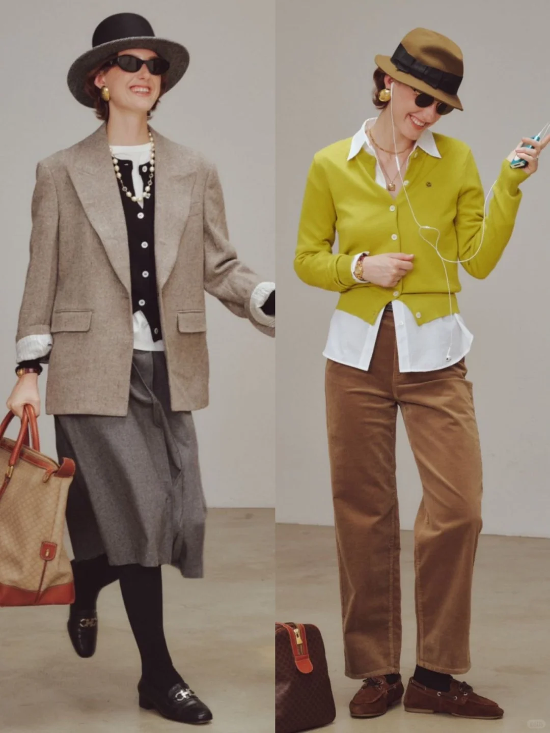 “90年代文艺女青年”复古时髦穿搭｜山所