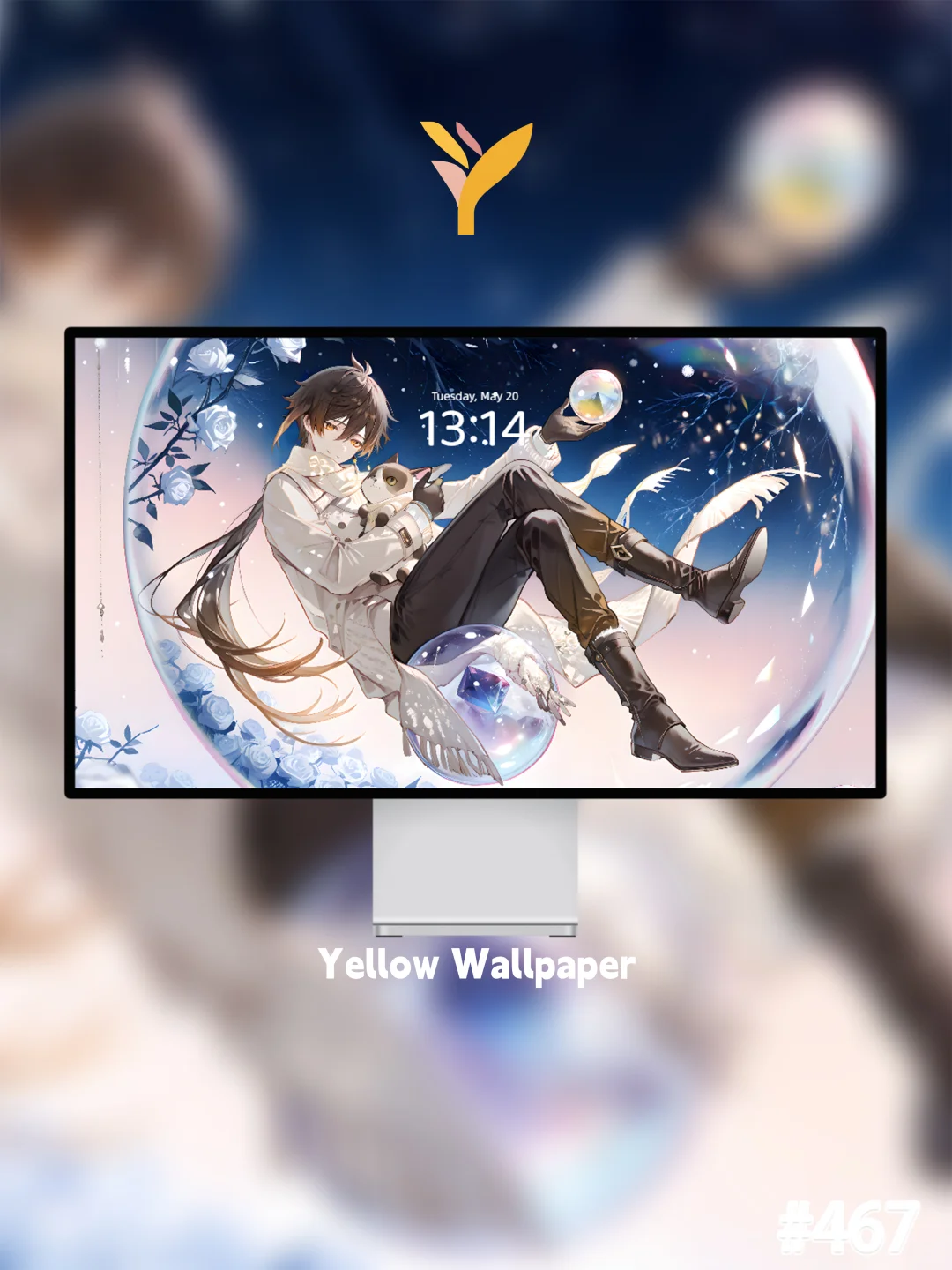 水晶圣诞心丨钟离